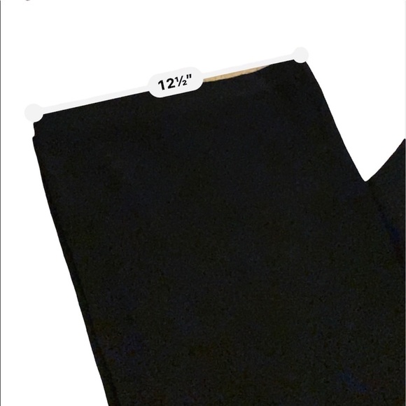 LILLIC RUBIN Vintage Silk Pant In Black size 8 - Picture 5 of 6